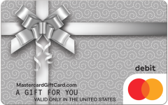 Silver Swirl Gift Card